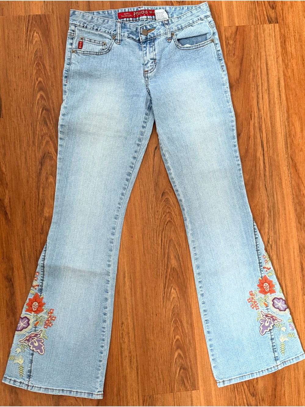 Vintage Y2K 90s  Mudd  Medium Flare Jeans Womens Size 7/ 30 Inch Waist